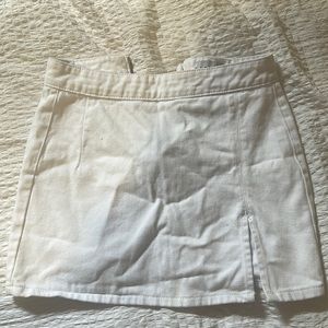 Princess Polly White Skirt